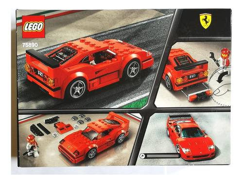 Lego Speed Champions Ferrari 198 Pzas 198 Ferrari (Usado)