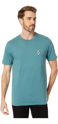 Camiseta Volcom Verde Silk Iconic  - Surf Hot Pipehead