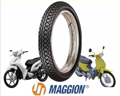 Pneu 60/100-17 Maggion Streetfighter Dianteiro Biz Pop