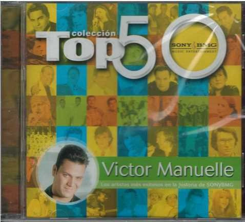 Cd - Victor Manuelle / Coleccion Top 50 - Original Y Sellado