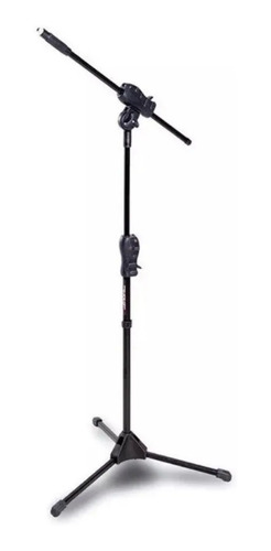 Pedestal Microfone + Cachimbo - Regulagem De Altura Com Mola