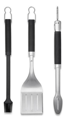 Kit De Utensilios Para Asar Weber De Acero Inóxidable