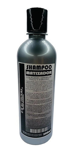 Shampoo Matizador Colageno Para Rubios Dm Des Colours 500ml