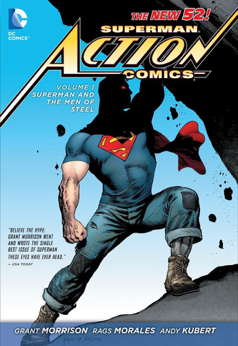 Superman: Action Comics Vol. 1: Superman And The Men Of Steel (the New 52), De Morrison, Grant. Editorial Dc Comics, Tapa Dura En Inglés