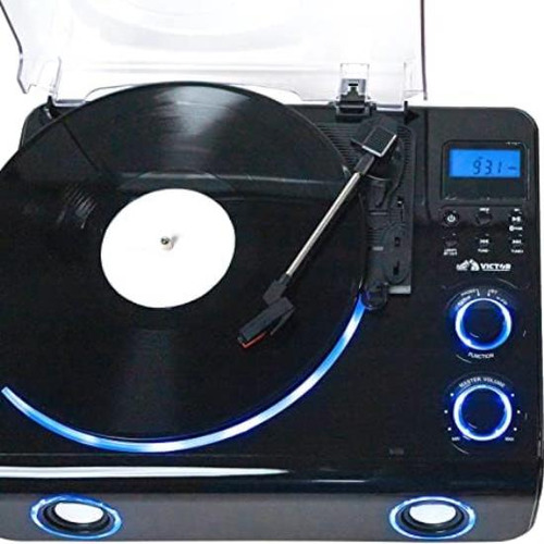 Sistema Tocadiscos 5 En1 Victor Beacon: Vinilo Y Estilo