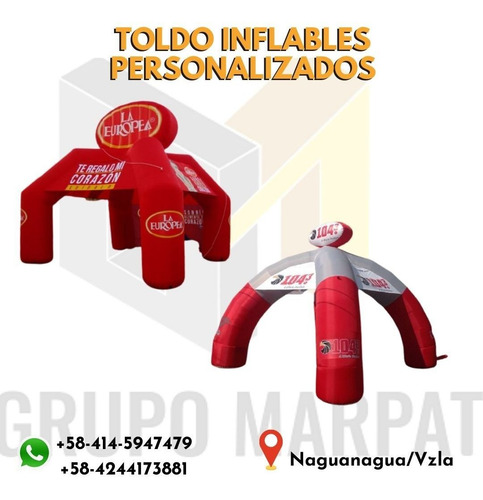 Imagen 3 de 10 de Igloo Inflables, Toldos, Stand, Réplicas, Arcos, Botellas.