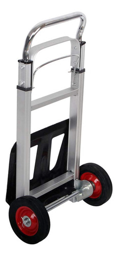 Carrinho De Carga Dobrável 150kg Alumínio Reforçado Plataforma Portátil P/ Transporte Bagagem Multiuso - Stuart