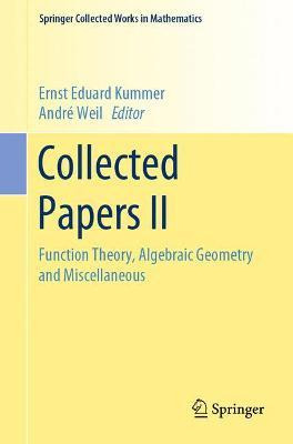 Libro Collected Papers Ii : Function Theory, Algebraic Ge...