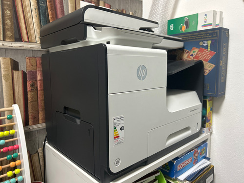 Impresora A Color Hp Pagewide Pro 477dw Con Wifi Blanco