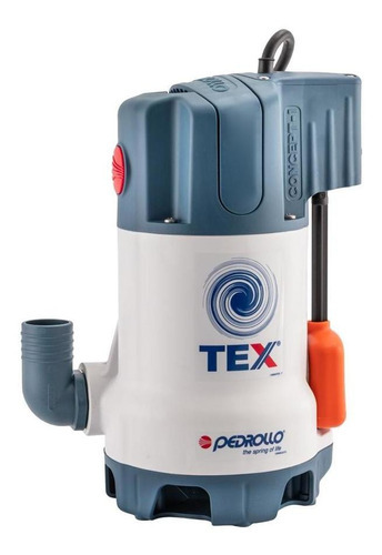 Bomba de drenagem Pedrollo Tex 3 de 0,75 cv fabricada na Itália de 0,75 cv