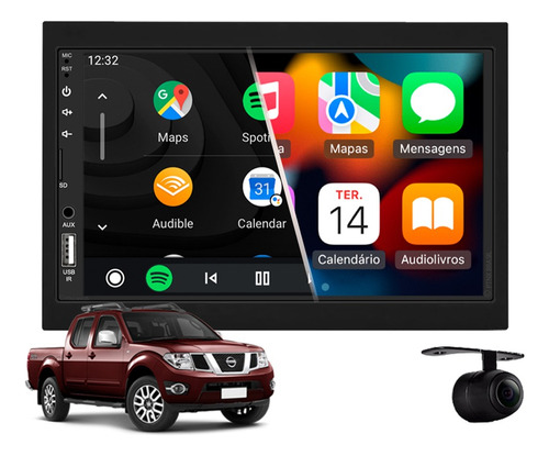 Central Multimidia Mp5 Apple Carplay Nissan Frontier 2011