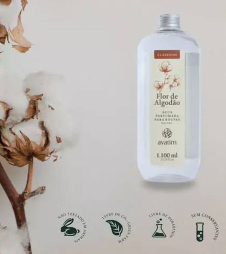 Àgua Perfumada Flor De Algoodão Avatim