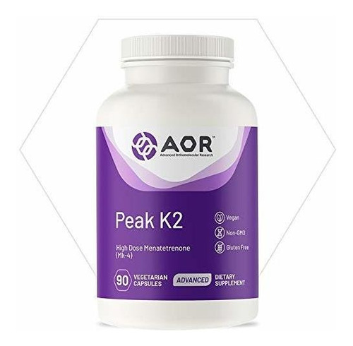 Aor, Peak K2, Apoya La Salud Ósea Y Cardiovascular Y La Coag