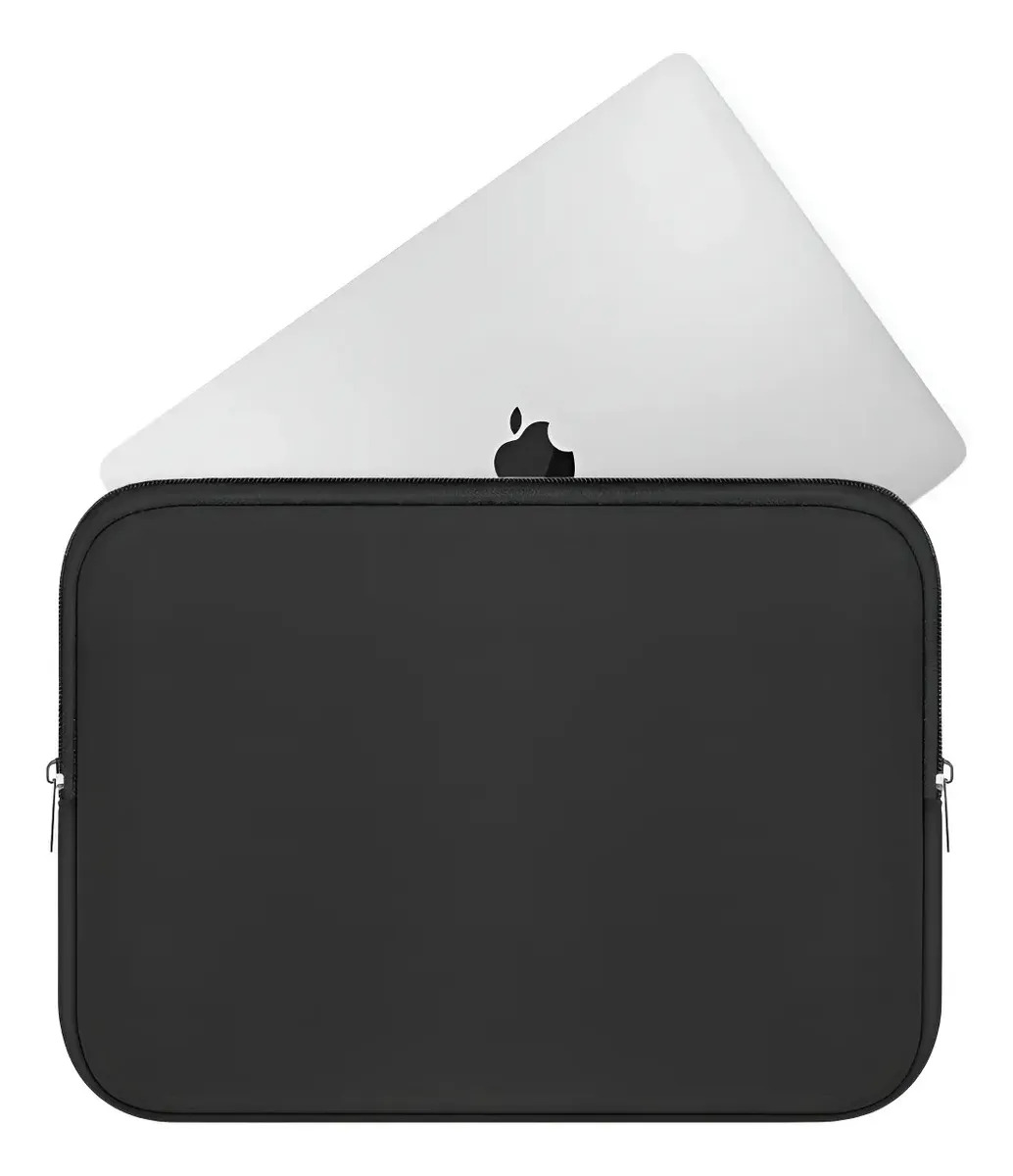 Capa Case Bag Pasta Neoprene Proteção P/ Notebook 13 / 13.3 Preto