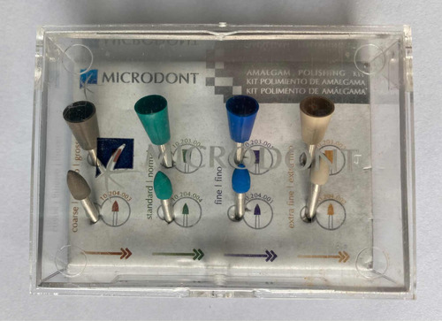Kit Polimento De Amalgama - Microdont (Usado)
