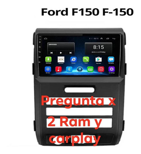 Estereo Ford Lobo F 150 Raptor Pantalla Android Radio Wifi