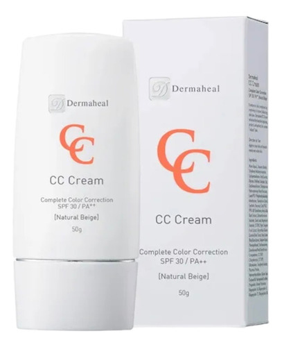 Protector Solar Dermaheal Cc Cream Natural Beige Spf 30