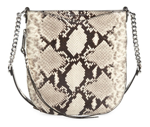 Bolsa Crossbody Rebecca Minkoff De Cuero 100% Original Color 105 Natural