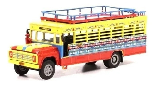 Bus Chiva- Colombia 1/72 Colección Devoto Hobbies