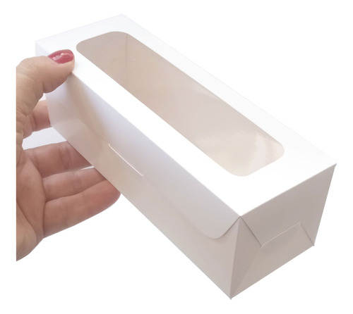 24 Cajas De 18 X 6 X 6 Cm Cod. Tv57 Blancas - Papelera Guze
