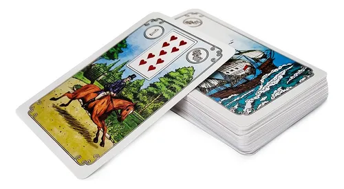 Baraja de libros gitanos Lenormand Traditional Book + 38 cartas