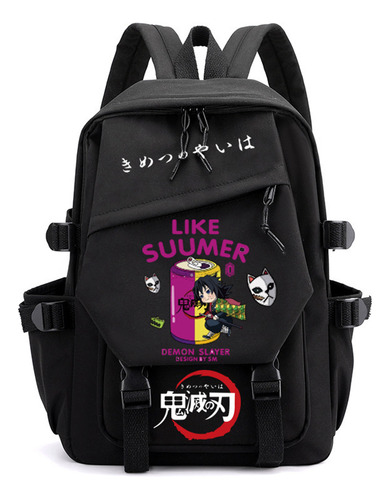 Mochila Escolar De Anime Demon Slayer Kamado Nezuko