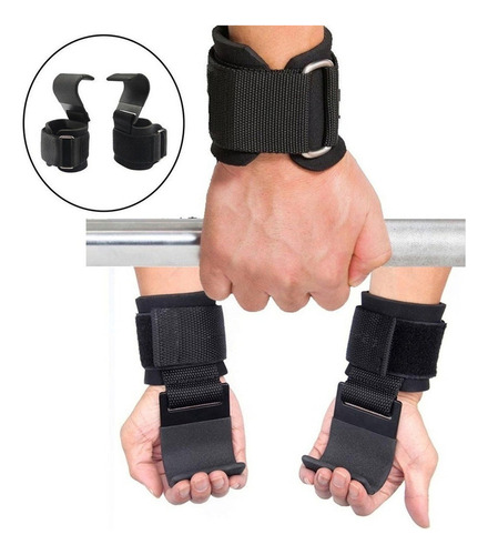 Correas De Levantamiento For La Muñeca, Puños Con Gancho Pa