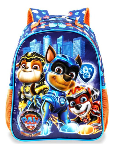 Mochila Costas Infantil Pequena Patrulha Canina - Xeryus