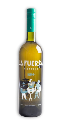 Vermouth De Los Andes Blanco La Fuerza 750ml Argentina
