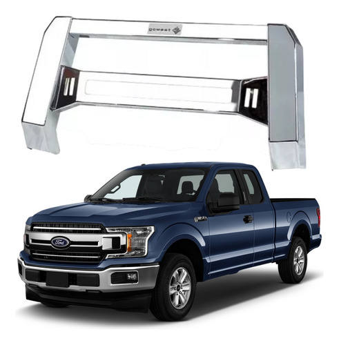 Burrera Baja Bar Cromada Ford F150 Lobo 2015 - 2020