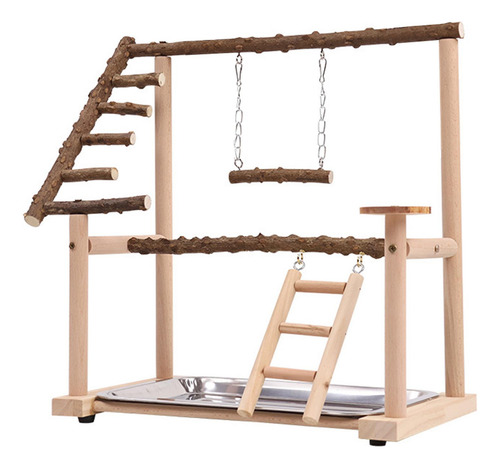 Parque De Juegos Para Pájaros, Resistente Soporte De Juego