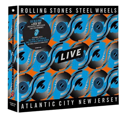 The Rolling Stones Steel Wheels Live 2cd+blu-ray En Stock
