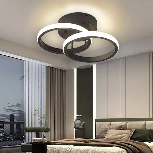 NIFUNA Lámpara De Techo Lampara Foco Decorativas Led Para Baño Moderna Colgante Lamparas Para Baño Lamparas Para Sala Lampara Decorativa Lamparas Para Interiores Luz Negra Lamparas Techo Led