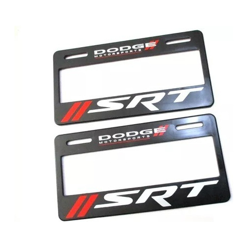 Porta Placas Srt Dodge Challenger Charger Solo Numeros Visib