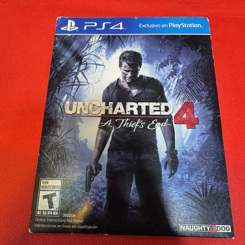 Uncharted 4 A Thief's End Play Station4 Ps4 Original (Usado)
