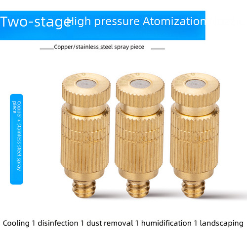 Boquilla Humidificadora Alta Presión Latón 2 Etapas 301003mm