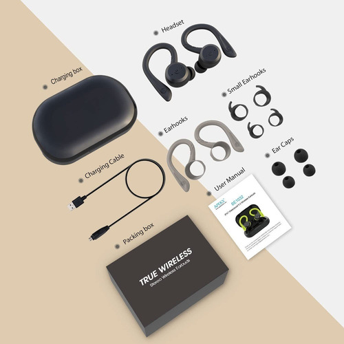 . Auriculares De Natación Inalámbricos Bluetooth Tws