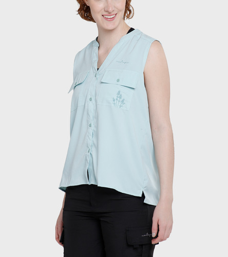 Camisa De Mujer Jana S/m - Montagne Tienda