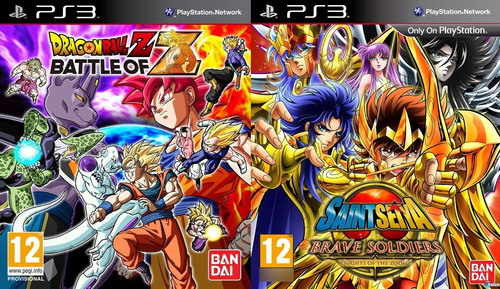 Dragon Ball Z Battle Of Z + Saint Seiya Brave Soldiers ~ Ps3