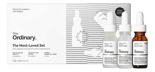 Set De Cuidado De La Piel The Ordinary Most Loved Niacinamid