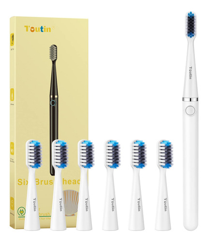 Toutin Cepillo De Dientes Electrico Con 6 Cabezales De Cepil