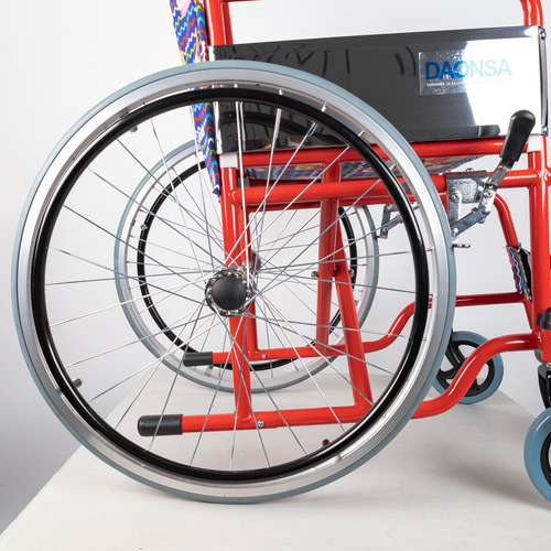 Silla De Ruedas Infantil Color Rojo Para Niños