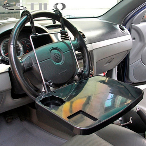 Imagen 2 de 6 de Mesa Bandeja Auto Multiuso Plegable Ideal Viajes Oregon
