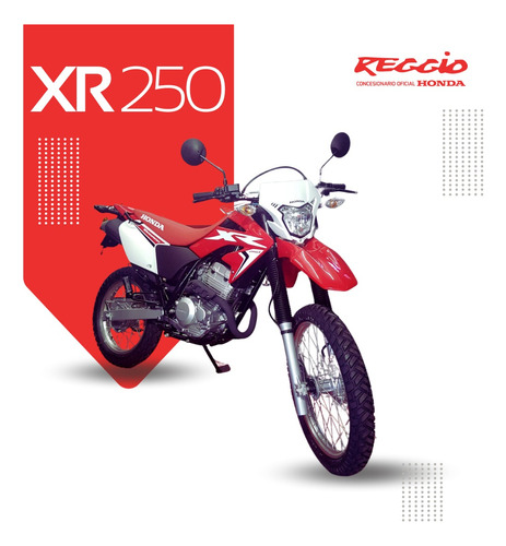 Honda Xr 250 Tornado 0km 2024  Reggio Motos Ramos Mejia