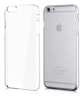 Crystal Case Para iPhone 4 5 6 7 8 X Xr 11 + Cristal Templad