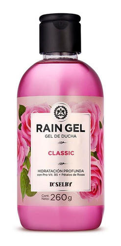 Gel De Ducha Rain Gel 260 Gr Clásico