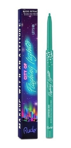 Delineador Neon Rude Cosmetics City Of Flashing Lights