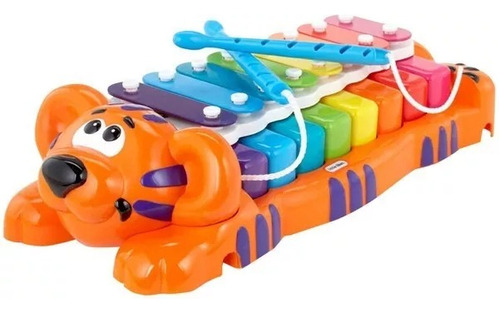 Imagen 1 de 7 de Xilofon Jungle Jamboree Tigre Musical Bebe Little Tikes Ed
