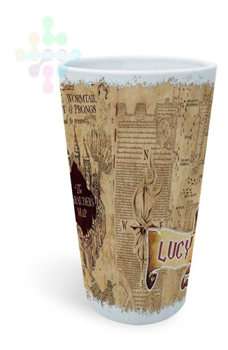 Taza Mapa Merodeador Personalizada 17 Oz