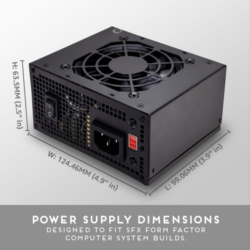 Apevia Sfx-ap400w Mini Itx Solución Micro Atx Sfx 400w Fuent